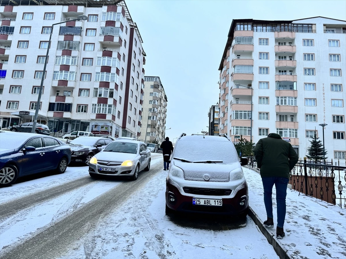 Erzurum, Ardahan ve Kars'ta Kar Yağışı ve Soğuk Hava Etkisi