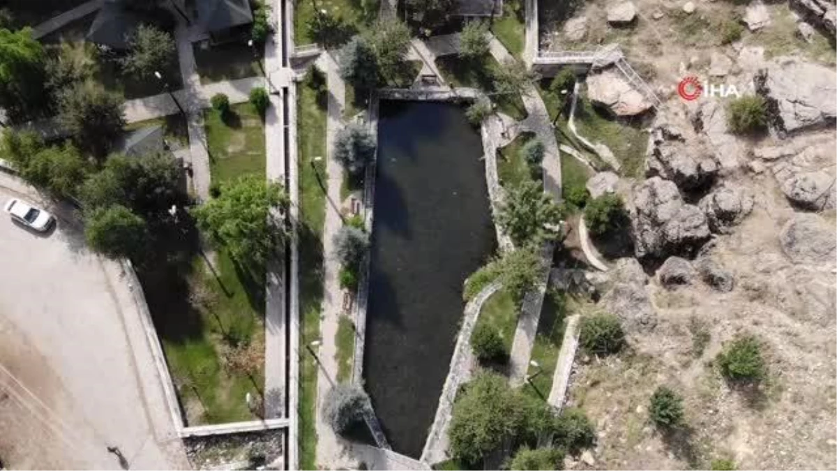 Erzurum daki Gizemli gölde sıcağa rağmen su seviyesi hiç azalmadı