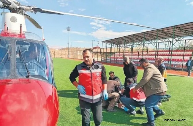 Erzurum’dan 9 İle Hayat Köprüsü: Dadaş 25 Hava Ambulansı