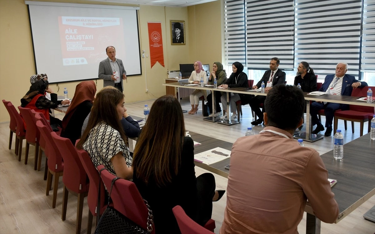 Erzurum, Kars, Tunceli ve Ardahan'da Aile Çalıştayı düzenlendi