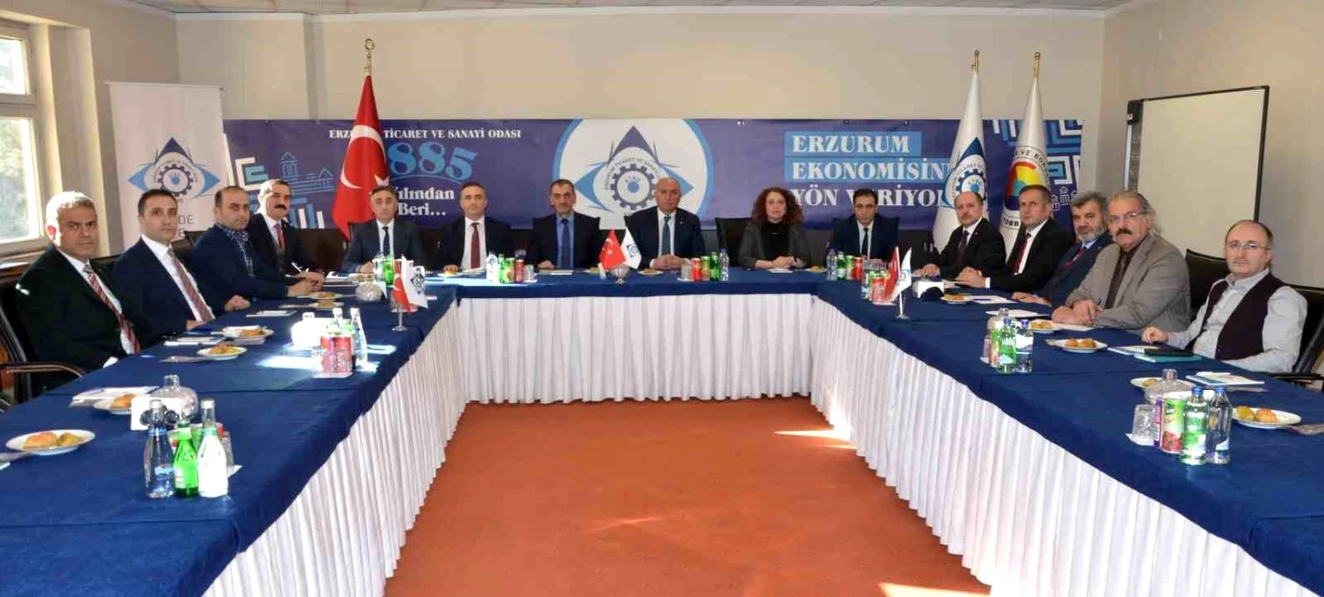 Erzurum Ticaret ve Sanayi Odası İstişare Toplantılarına Devam Ediyor