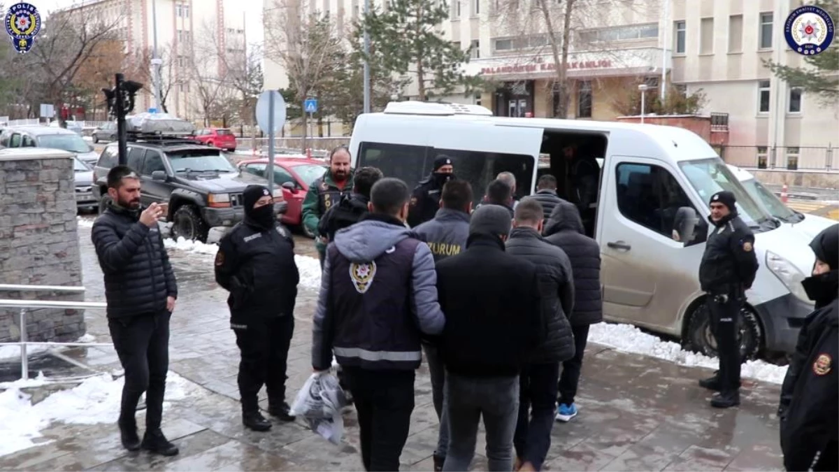 Erzurum'da Aranan 23 Şahıs Yakalandı