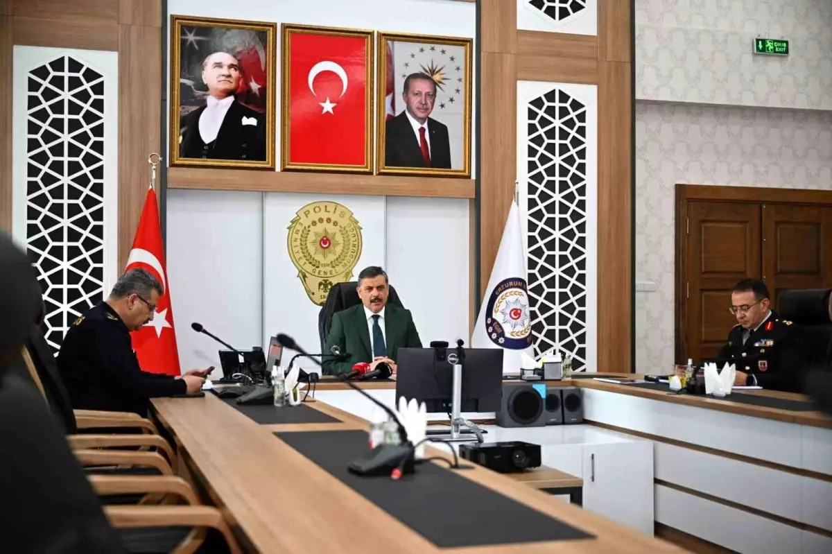 Erzurum'da Asayiş Olaylarında Düşüş, Dolandırıcılıkla Mücadele Önemli