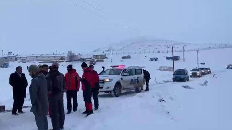 Erzurum'da çığ düştü: 2 kişi hayatını kaybetti