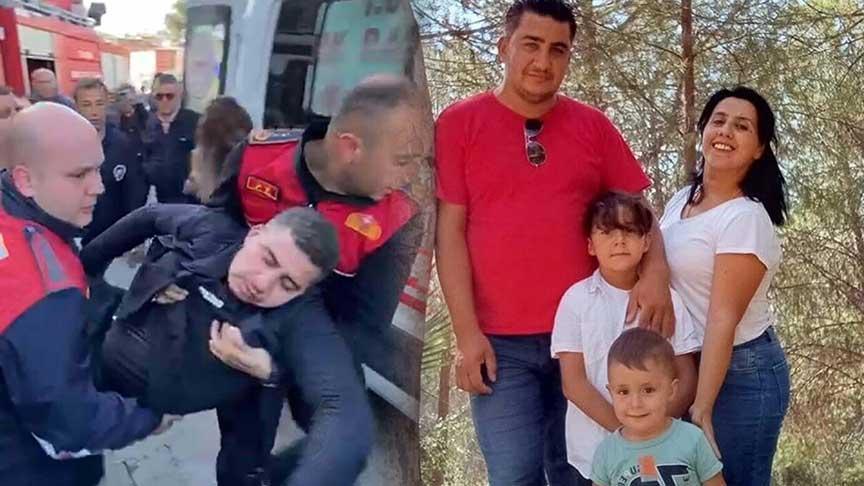 Eşi ve 2 çocuğu yangında ölmüş, 2 ay sonra nişanlanmıştı! Tutuklu itfaiyeci intihar etti