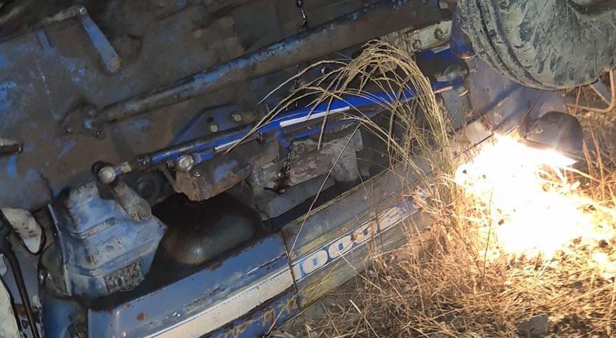 Eski Feke Belediye Başkanı Cuma İş'in kardeşi traktör kazasında hayatını kaybetti