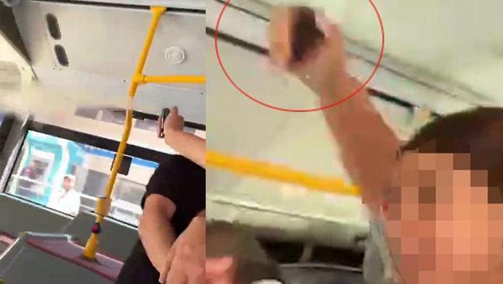Fatih’te İETT otobüsünde şoför ile yolcu kavgası: Biber gazı sıkıldı, yolcular kaçıştı