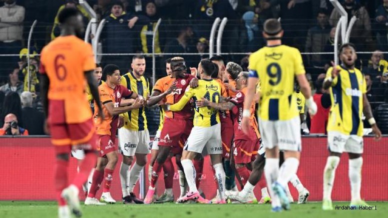Fenerbahçe-Galatasaray derbisinin PFDK kararlarını açıkladı