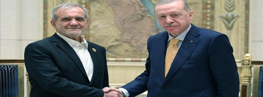 Cumhurbaşkanı Erdoğan, İran Cumhurbaşkanı Pezeşkiyan ile telefonda görüştü