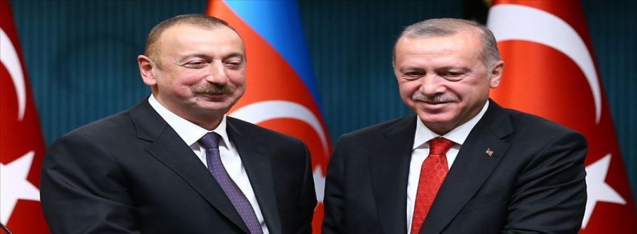 Aliyev'den Erdoğan'a terör örgütünün silah bırakması nedeniyle tebrik telefon