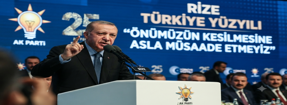 Cumhurbaşkanı Erdoğan’dan Rize’de Türkiye Yüzyılı Vurgusu: Önümüzün Kesilmesine Asla Müsaade Etmeyiz