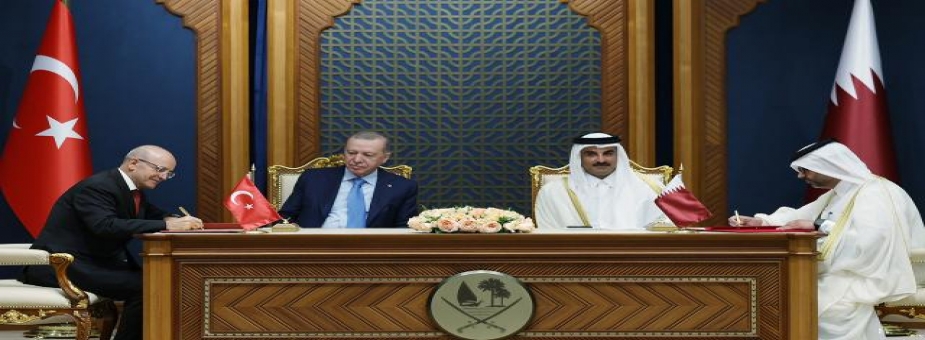 Cumhurbaşkanı Erdoğan ve Katar Emiri Al Sani Bir Dizi Anlaşmaya İmza Attı