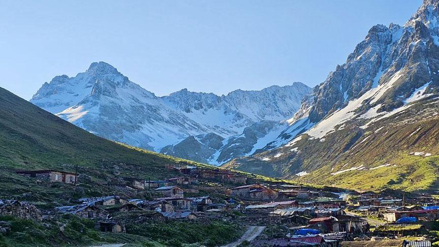 Fotoğraflar bugün çekildi! Haziran ayının ortasında kar sürprizi