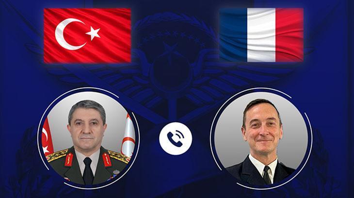 Genelkurmay Başkanı Bayraktaroğlu, Fransız mevkidaşı Mandon ile görüştü