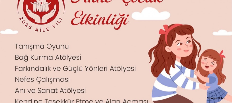 Göle Sosyal Hizmet Merkezi’nden Anne-Çocuk Etkinliği