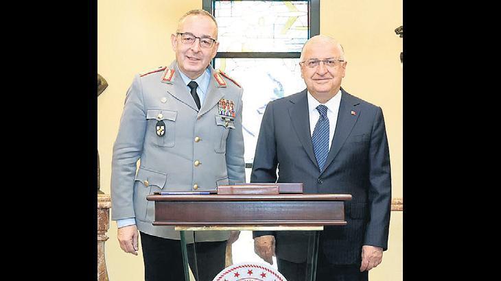 Güler, Almanya Genelkurmay Başkanı Breuer’i kabul etti