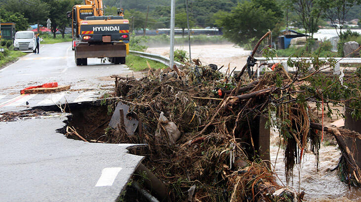 Güney Kore’de sağanak yağış: 6 ölü, 7 kayıp