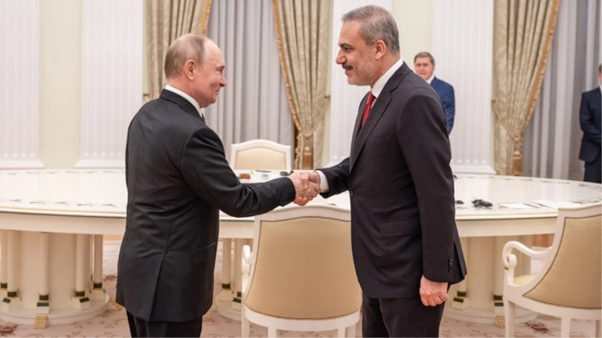 Hakan Fidan'la görüşen Putin: Astana süreci devam etmeli