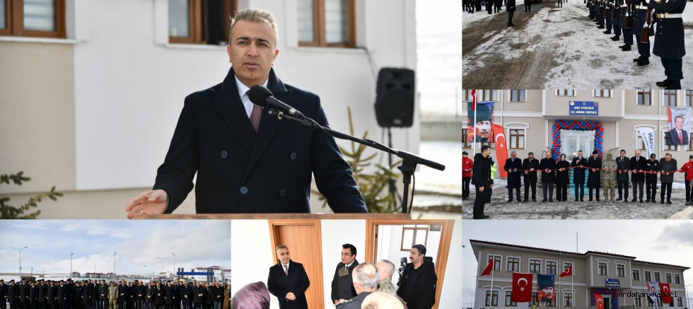 Hanak İlçe Jandarma Komutanlığı Yeni Hizmet Binası Törenle Açıldı