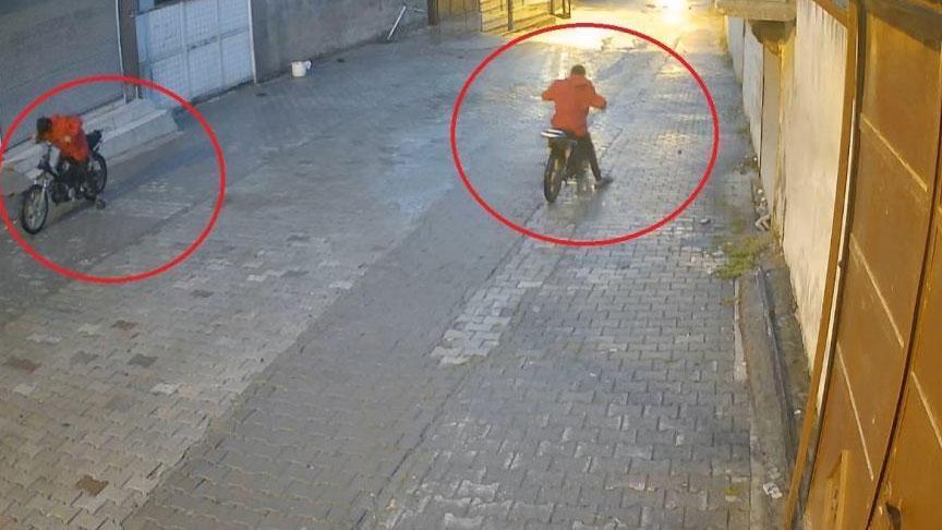 Hatayda! Çaldığı motor bozulunca hemen yenisini çaldı