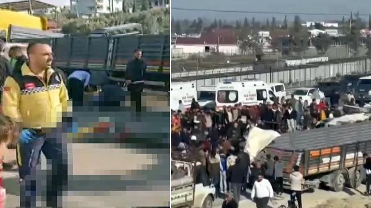 Hatay'da katliam gibi kaza! TIR ile minibüs çarpıştı: Ölü ve yaralılar var