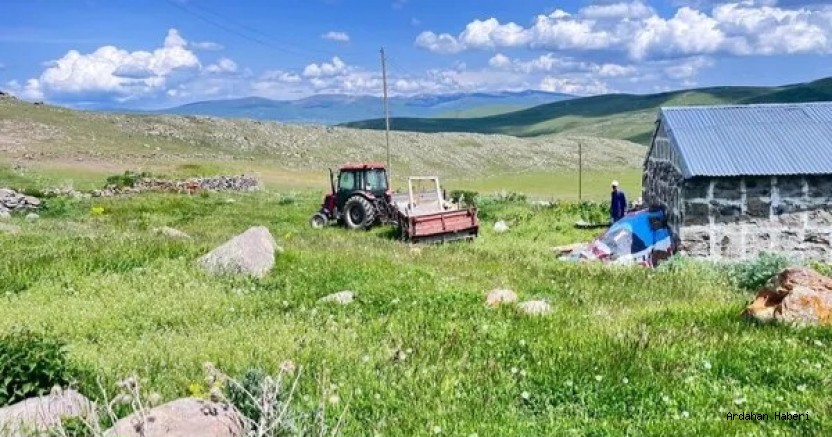 Haziranla birlikte hareketlenen Ardahan yaylalarında göç hazırlıkları başladı