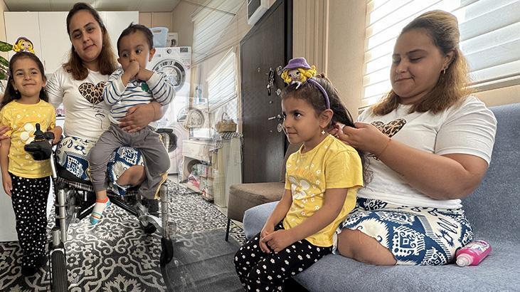 İki bacağı ampute edilen depremzede anne: Çocuklarım için güçlü olmak zorundayım