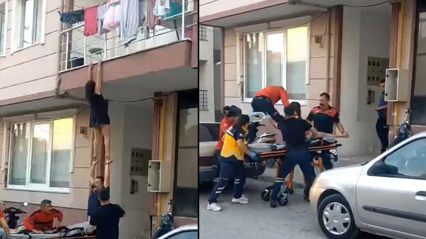 'İntihar' ihbarında bulundu, ekipler ayrılacağı sırada şok hamle
