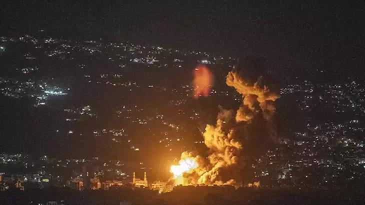 İsrail ordusu açıkladı! Hizbullah hedeflerine hava saldırısı