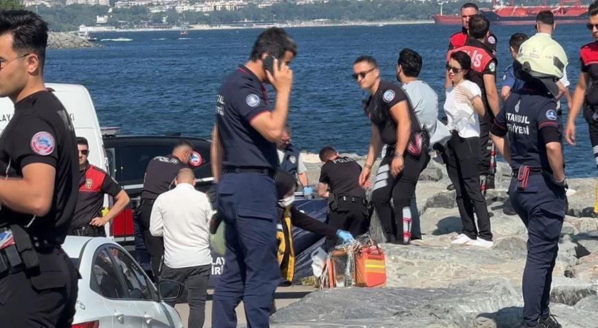 İstanbul'un göbeğinde korkunç olay! Sahilde dolaşanlar fark etti