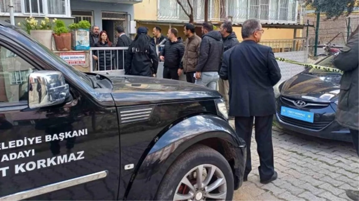 İYİ Parti Nazilli Belediye Başkan adayı Cüneyt Korkmaz'ın aracı kurşunlandı