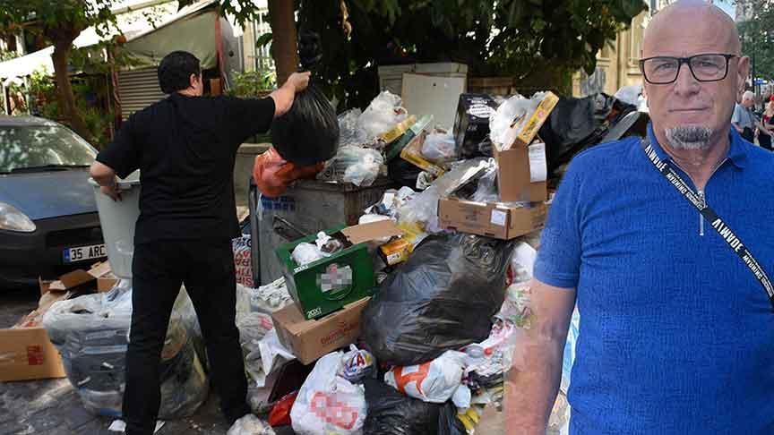 İzmir'de çöp krizi büyüyor! Vatandaşlar isyan etti...