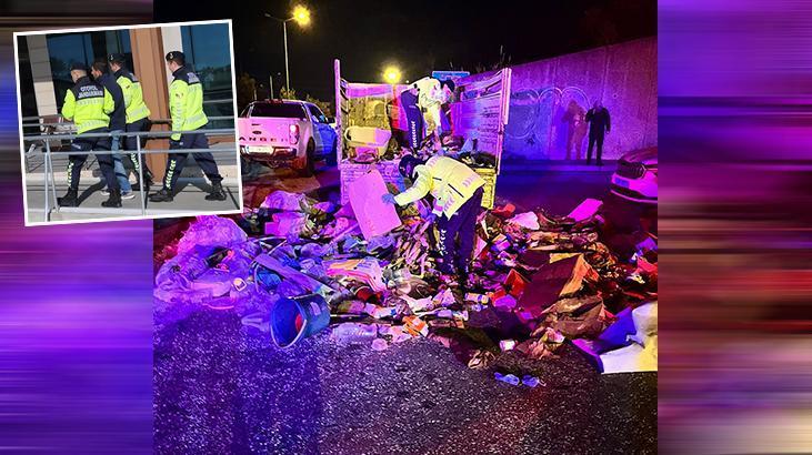 İzmir'de çöplerin arasında bulundu! Şoför hemen gözaltına alındı