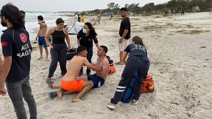 İzmir'de kahreden olay! Boğulma tehlikesi geçiren iki çocuğu kurtarmak isterken boğuldu