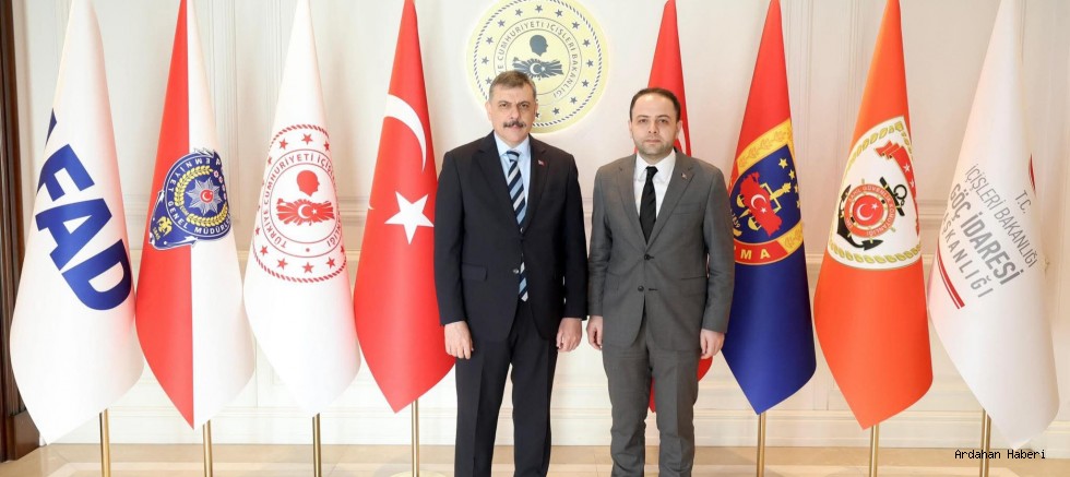 Kaan Koç’tan İçişleri Bakanı Mustafa Çiftçi’ye Hayırlı Olsun Ziyareti