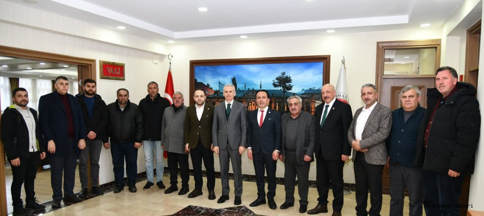 Kaan Koç’tan Vali Mehmet Fatih Çiçekli’ye Hayırlı Olsun Ziyareti