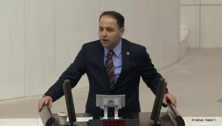Kaan Koç TBMM Kürsüsünden Seslendi: Ardahan Güçlüyse Türkiye Güvendedir