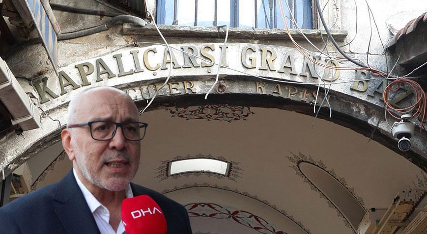 Kapalıçarşı'da çıkan yangın ile ilgili açıklama geldi