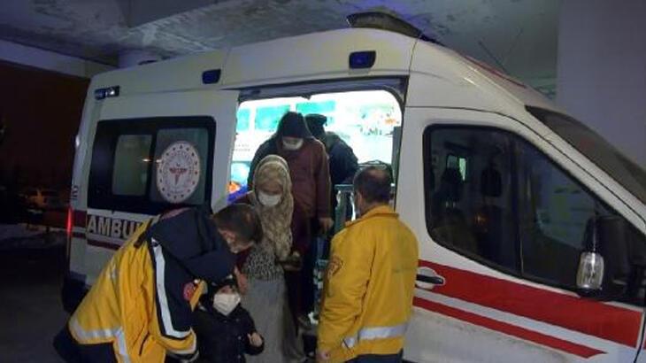 Karbonmonoksit gazından zehirlenen 4'ü çocuk 9 kişi hastaneye kaldırıldı