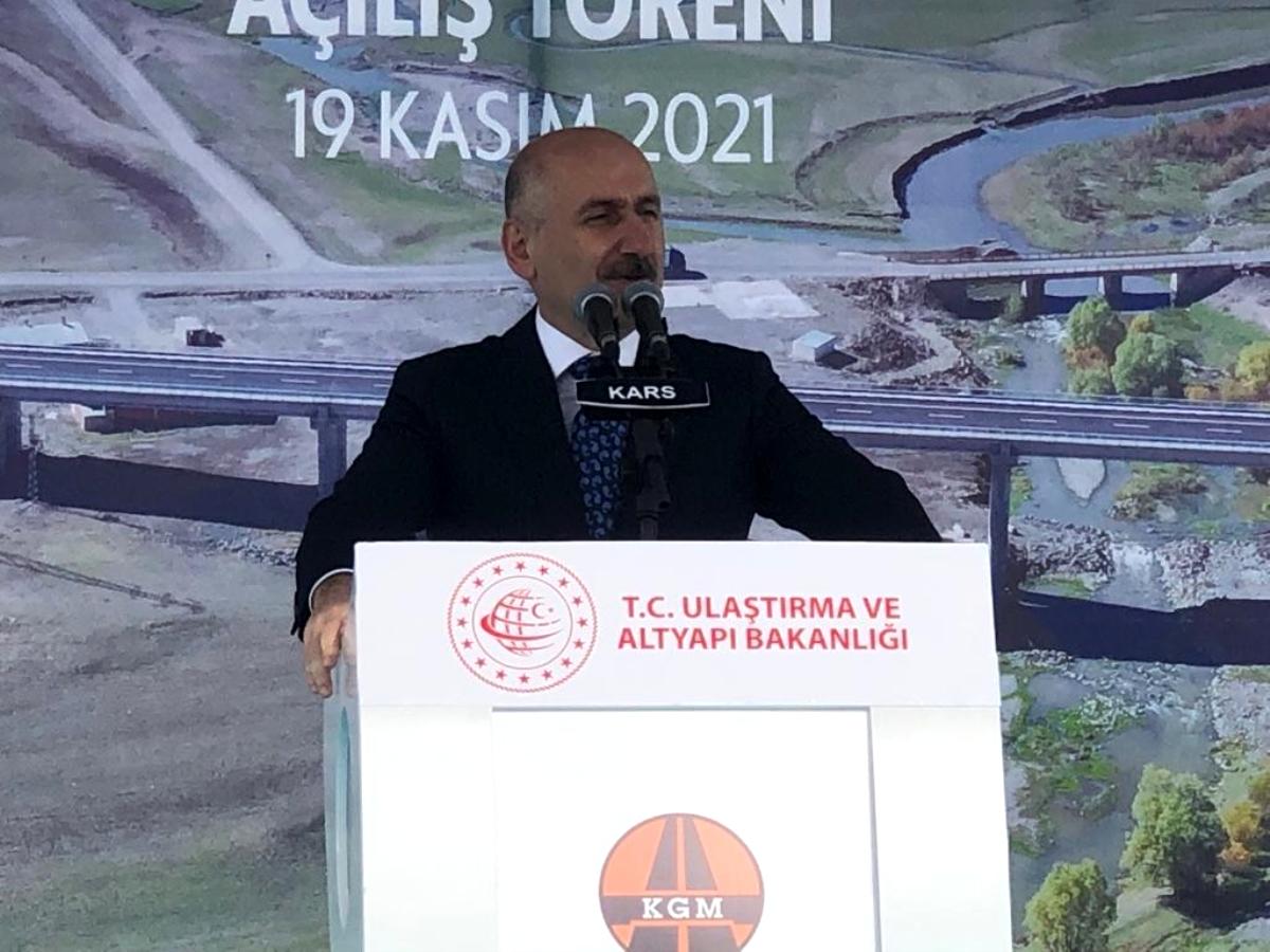 Kars, Kağızman'a viyadükle bağlandı