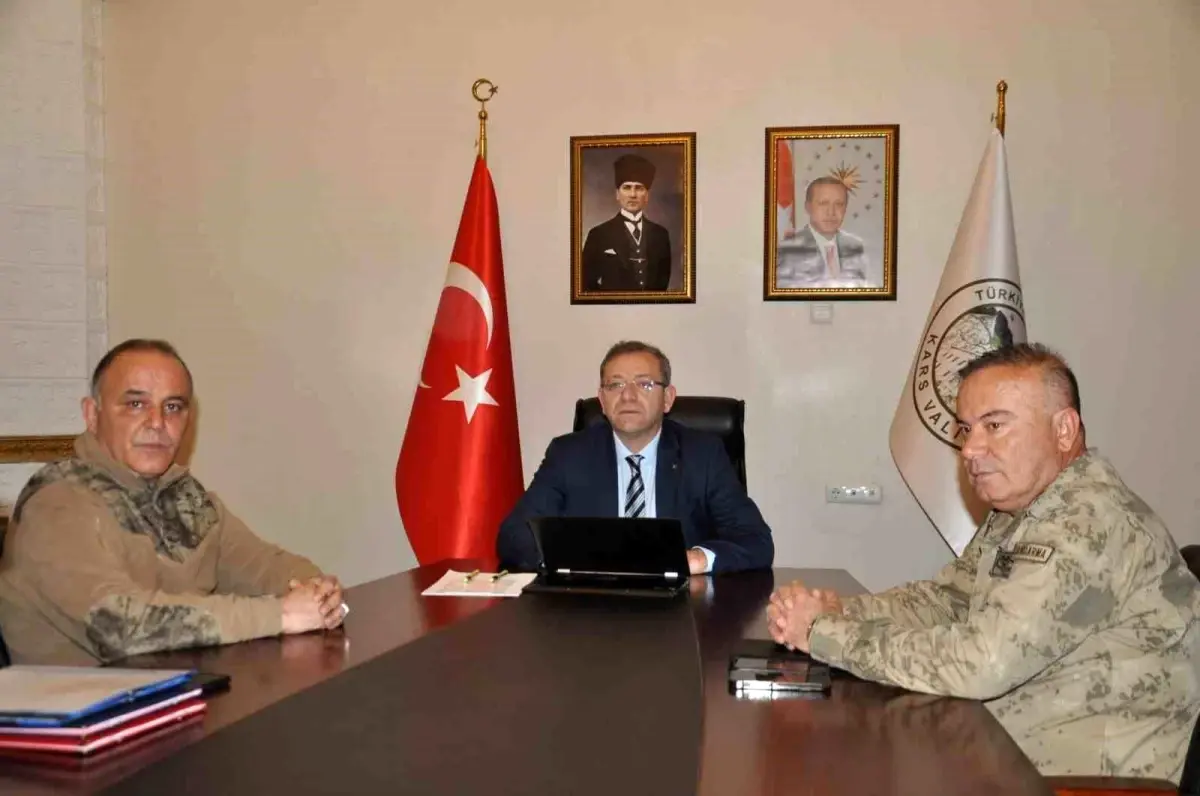 Kars Valisi Ziya Polat, Asayiş ve Güvenlik Değerlendirme Toplantısı Düzenledi