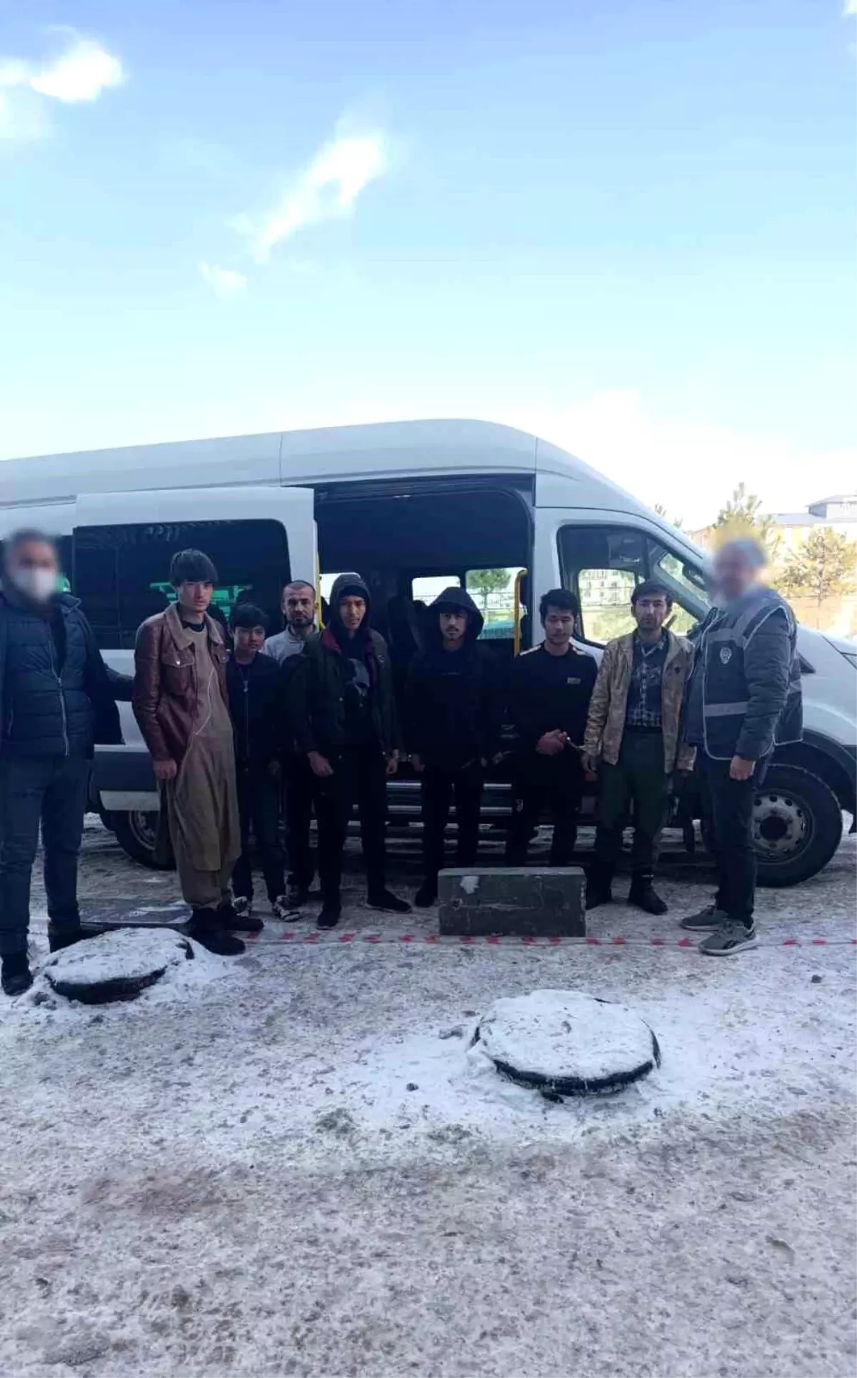 Kars'ta Düzensiz Göçmen Operasyonu: 7 Kişi Yakalandı