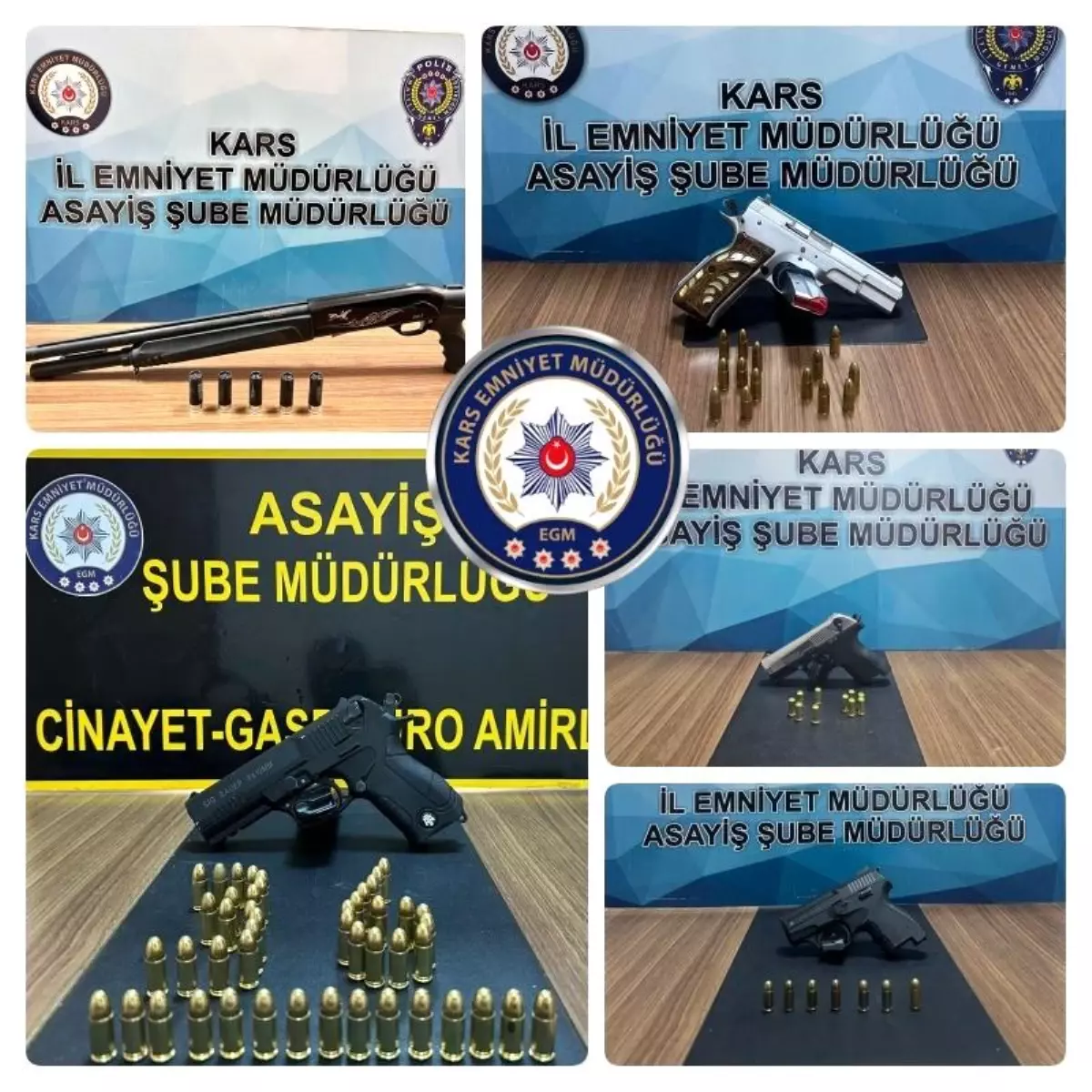 Kars'ta Suç Odaklarına Darbe: Silah ve Mühimmat Ele Geçirildi