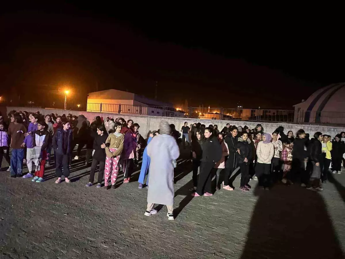 Kars'ta Yatılı Pansiyonda Yangın Çıktı