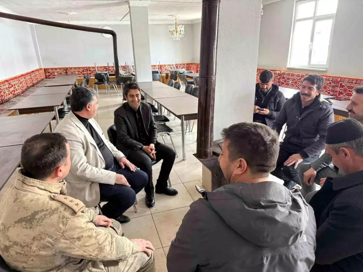 Kaymakam Aslantatar, Sarıkamış'ta Köy ve Okul Ziyaretleri Gerçekleştirdi