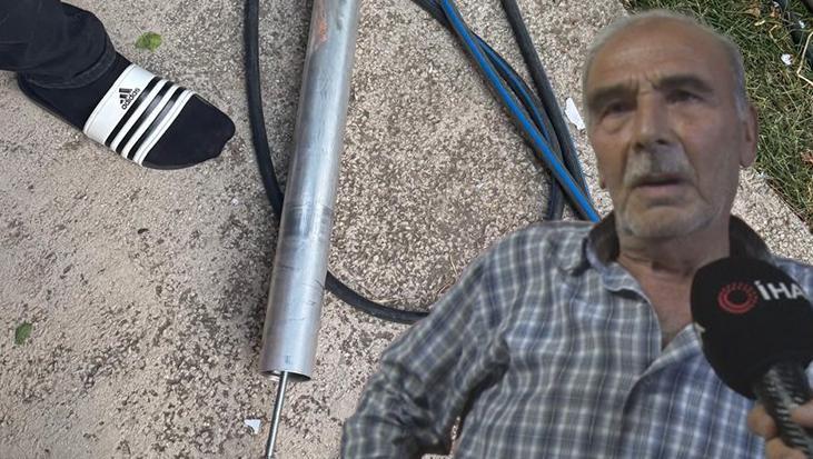Kayseri’de yaşlı çiftin evine roket isabet etti: Bahçede gezinirken 'ciuvv' diye bir ses geldi