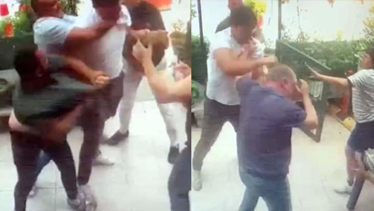 Kız arkadaşına hatalı park uyarısı yapan esnafı yumruklayarak hastanelik etti