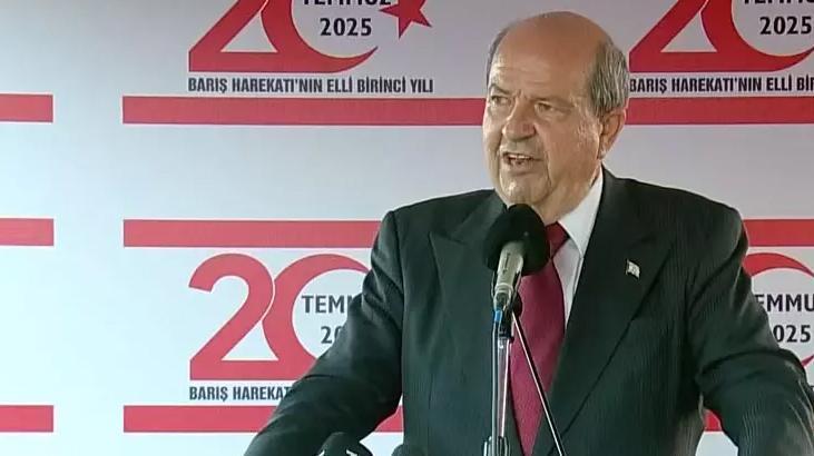 KKTC Cumhurbaşkanı Tatar'dan önemli açıklamalar!