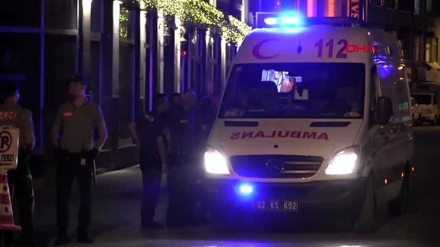 KONYA da Suriyeli iki grup arasında bıçaklı kavga 1'i ağır 3 yaralı