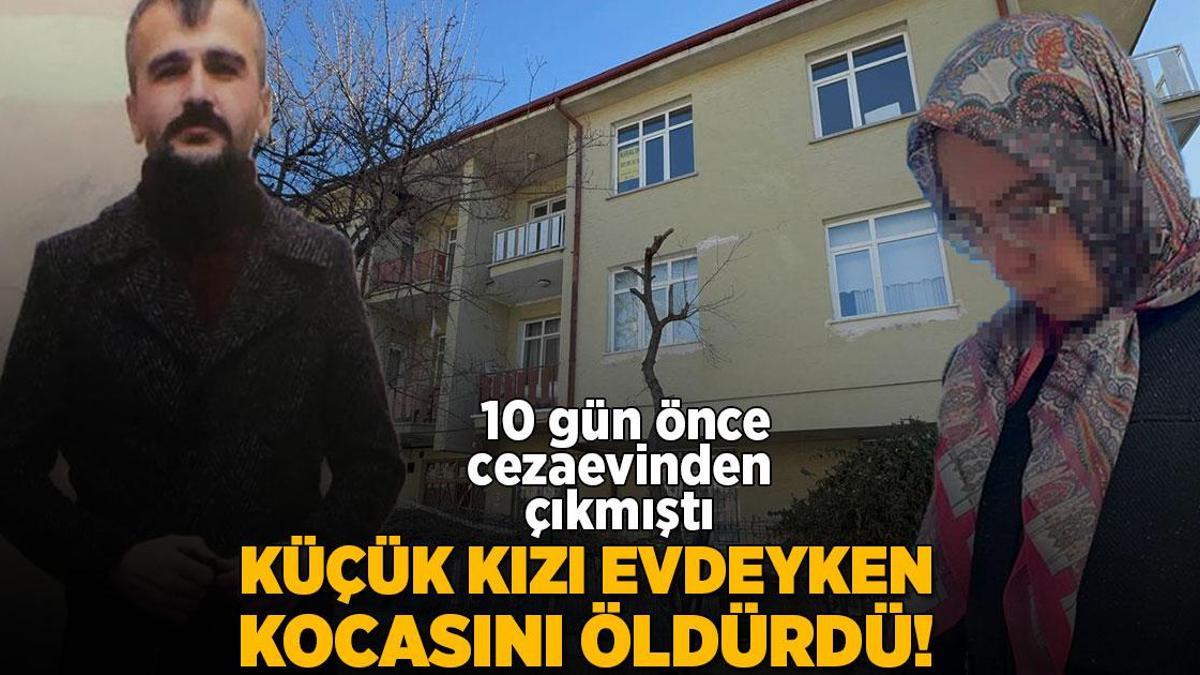 Konya'da vahşet! Eve alkollü gelen kocasını öldürdü